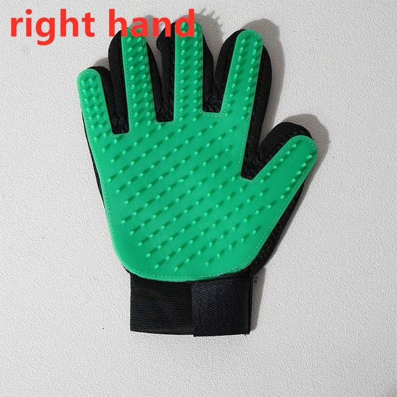 Pet Grooming Deshedding Glove for Cats and Dogs