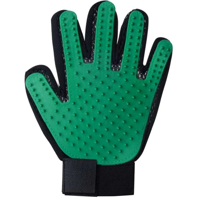 Pet Grooming Deshedding Glove for Cats and Dogs