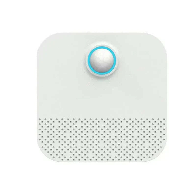 Compact smart odor purifier for pet odor elimination with quiet, rechargeable design