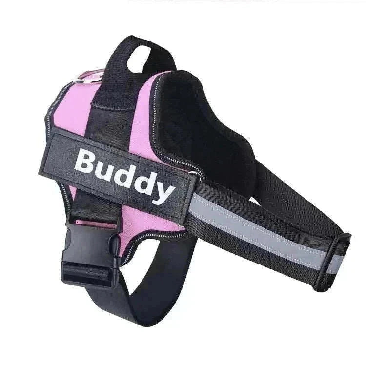 Personalised No Pull Reflective Dog Harness