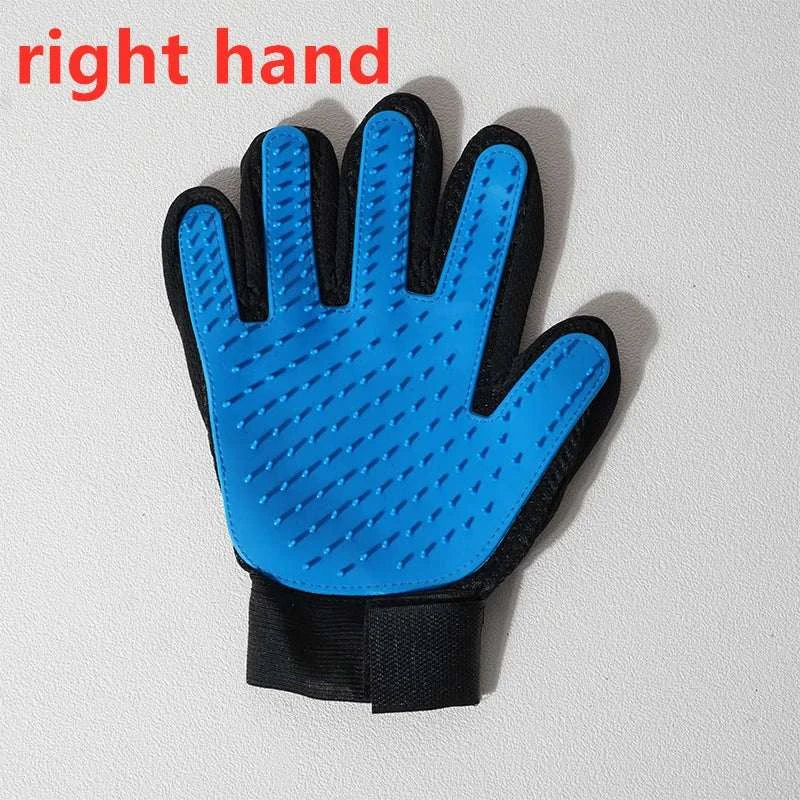 Pet Grooming Deshedding Glove for Cats and Dogs
