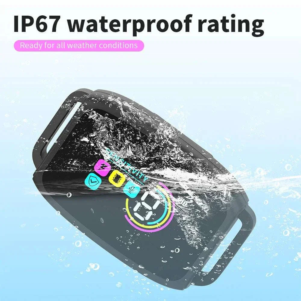 Waterproof automatic anti-bark dog collar with IP67 rating and Type-C rechargeable battery