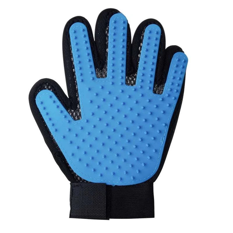 Pet Grooming Deshedding Glove for Cats and Dogs