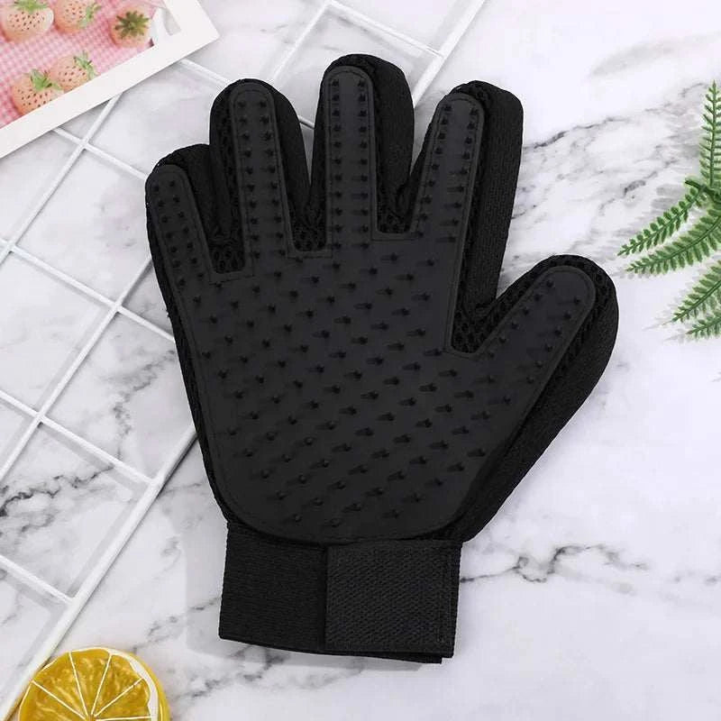 Pet Grooming Deshedding Glove for Cats and Dogs