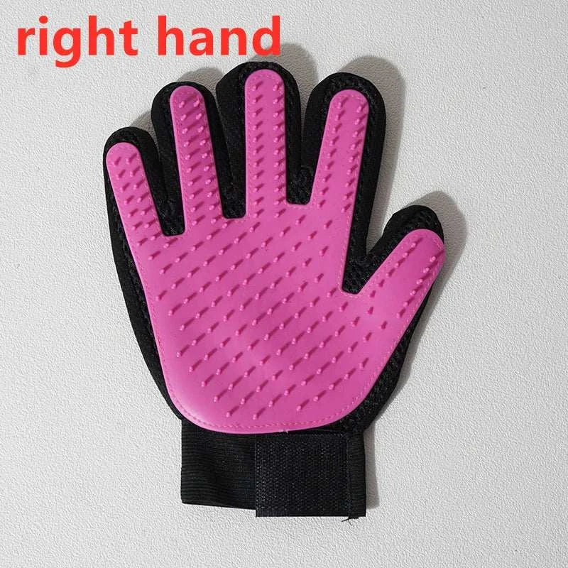 Pet Grooming Deshedding Glove for Cats and Dogs