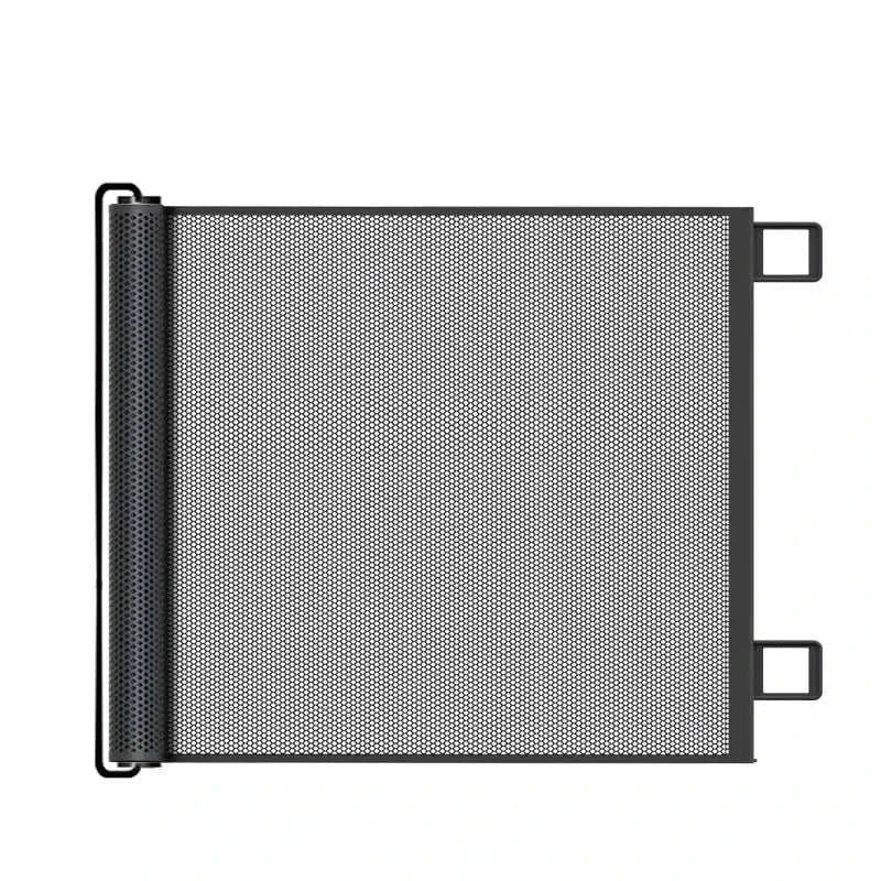 Automatic retractable pet isolation fence for indoor dogs and cats, durable and space-saving gate