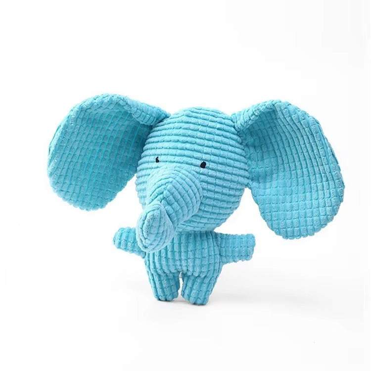 Cute Crinkle & Squeak Dog Toys featuring soft, textured fabric and durable stitching for small to medium dogs