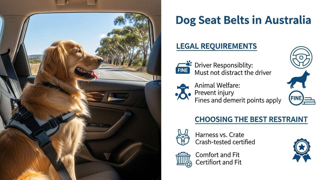 A Complete Guide to Dog Seat Belts in Australia: Keep Your Pet Safe on the Road