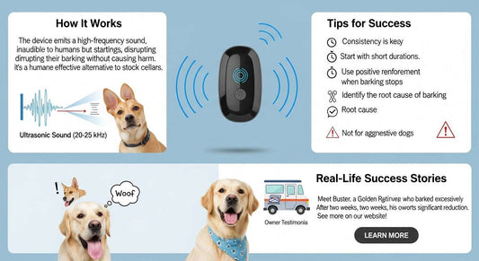The Ultimate Guide to Ultrasonic Dog Trainers: How an Anti Bark Device Can Help You and Your Pet - Anti Bark Device