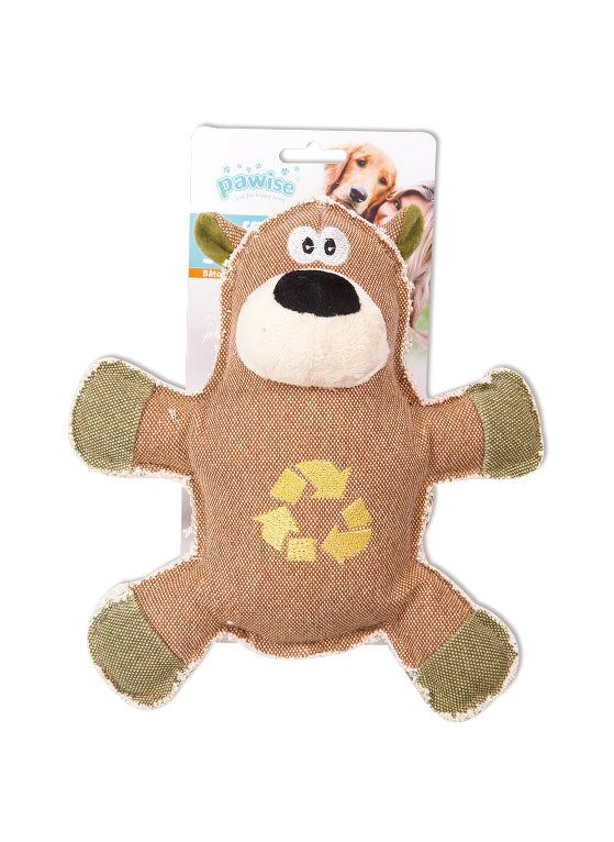 Pawise Real Tuff Dog Toy - Tuffy the Teddy, durable design.