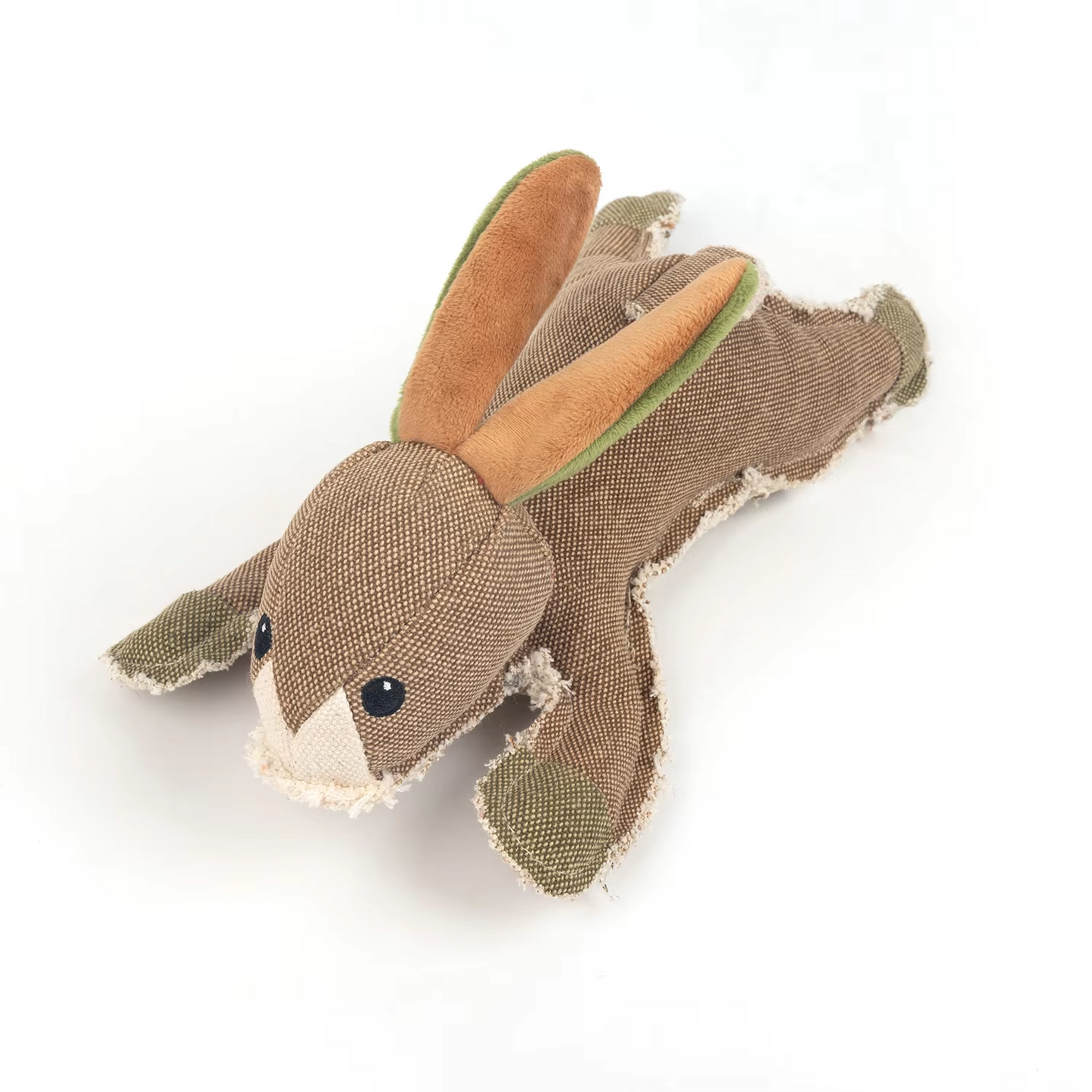 Durable Pawise Real Tuff Dog Toy in a rabbit design, perfect for playful pets.