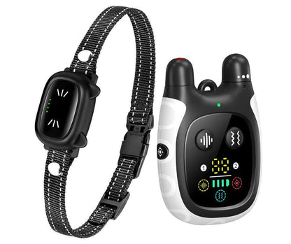 Advanced Remote Cat Trainer with tone, vibration, and laser play modes and adjustable cat collar