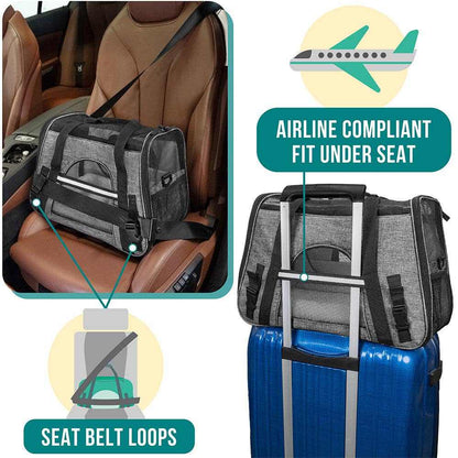 Airline Approved Pet Carrier for Cats and small dogs