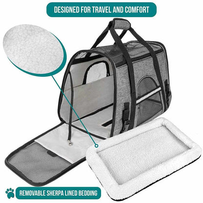 Airline Approved Pet Carrier for Cats and small dogs