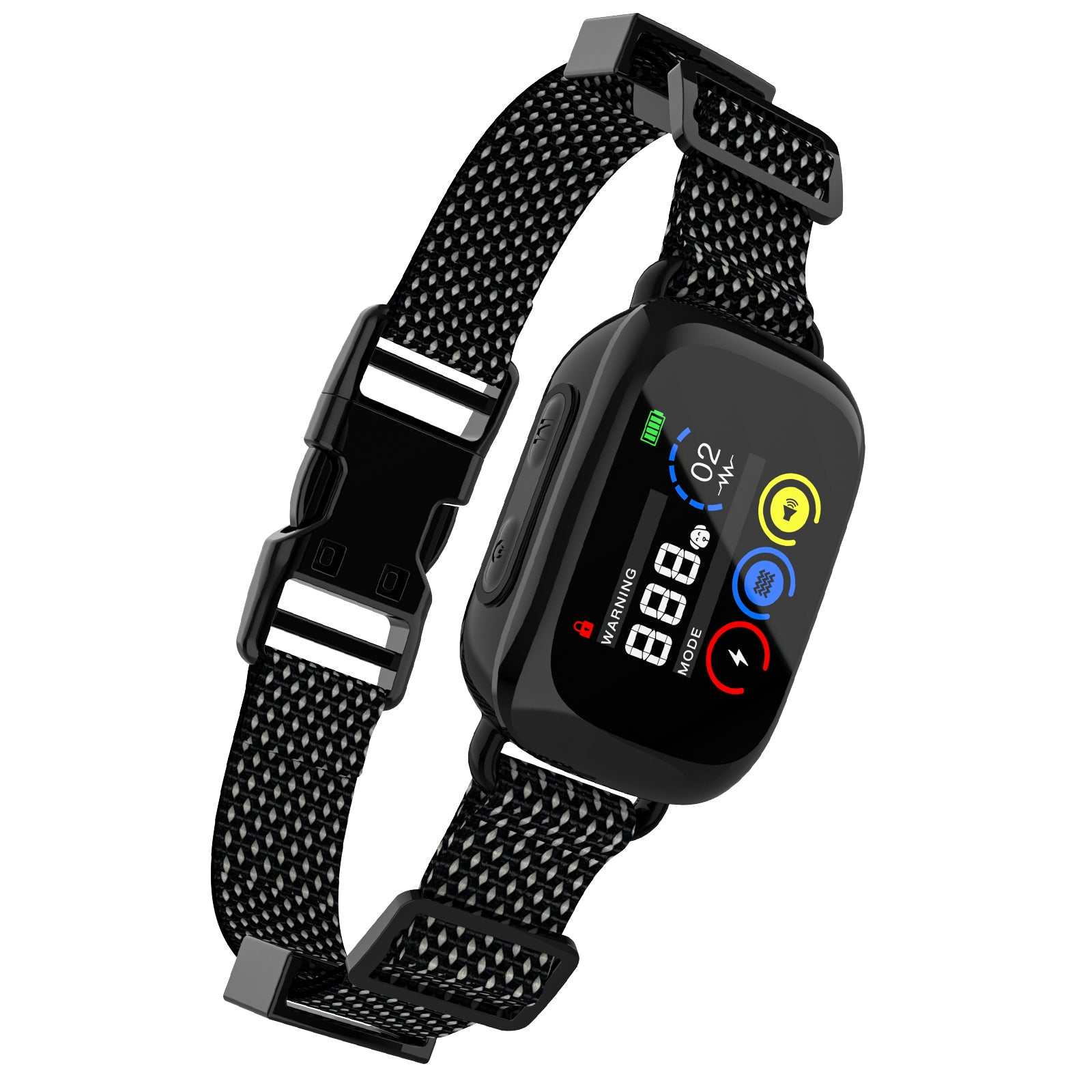 Smart automatic bark control dog collar B630 Plus with USB-C rechargeable and adjustable nylon strap