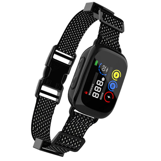 Smart automatic bark control dog collar B630 Plus with USB-C rechargeable and adjustable nylon strap