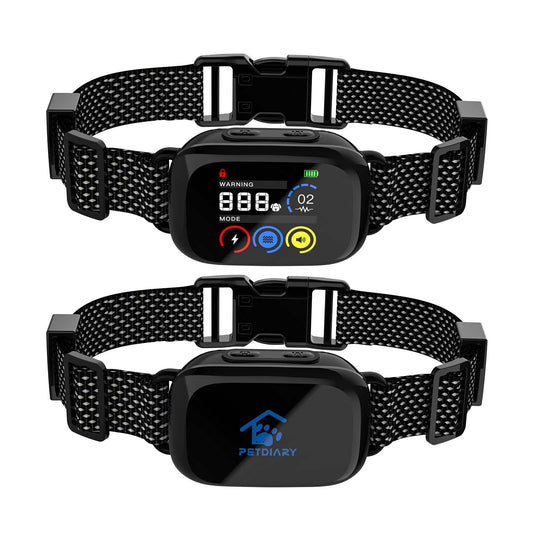 Smart automatic bark control dog collar B630 Plus with USB-C recharge and adjustable strap