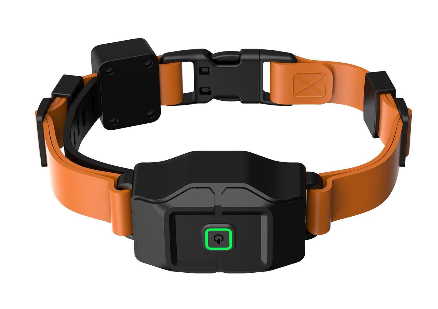 GPS wireless dog fence collar with app for virtual pet boundary control and training