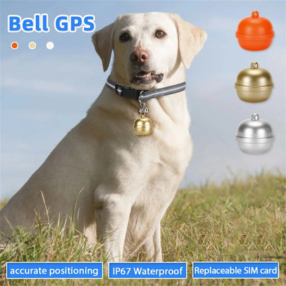 Pet GPS Smart Pet Bell Locator Dog Cat