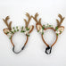 Cute Christmas Reindeer Horn Pet Headband