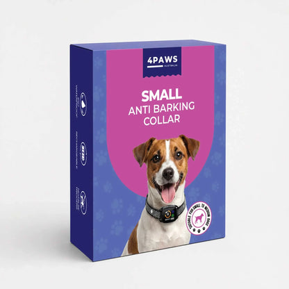 Small dog barking collar with no-shock sound and vibration training, lightweight and USB rechargeable