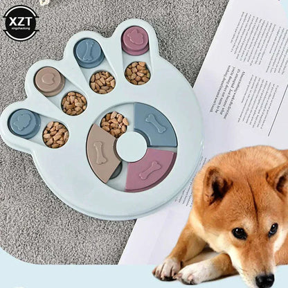 Pet Dog Puzzle Slow Feeder for mental stimulation and fun feeding.