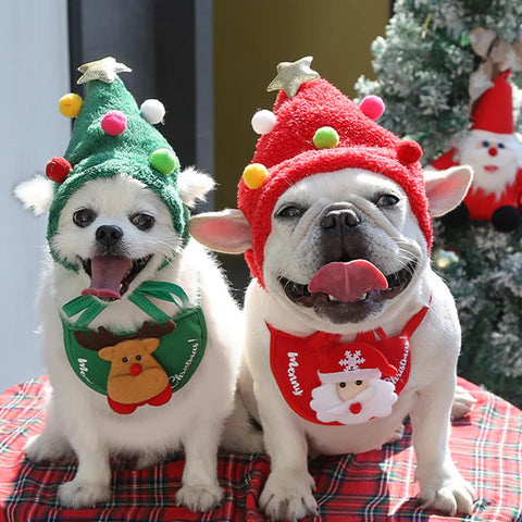 Christmas Cat Dog Christmas Costume