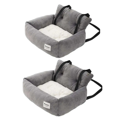 Rear Car Seat with restraint for Dogs