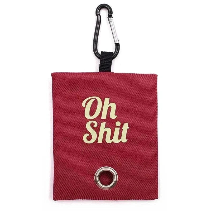 "Oh Sh!t" Poop Bag Dispenser for Dogs and Puppy's