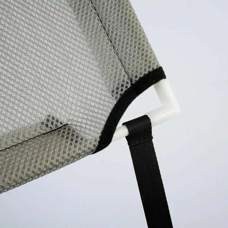 Cat Mesh Window Hammock with durable mesh fabric and screw-release suction design for up to 10kg load.