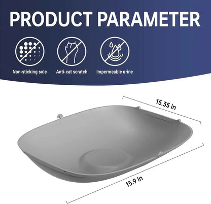 Tonepie Smart Cats Litter Box replacement part with non-sticking sole, anti-scratch, and urine-resistant features