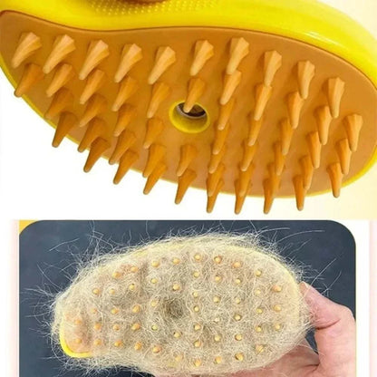 Pet Steam Brush for Cats and Dogs Grooming