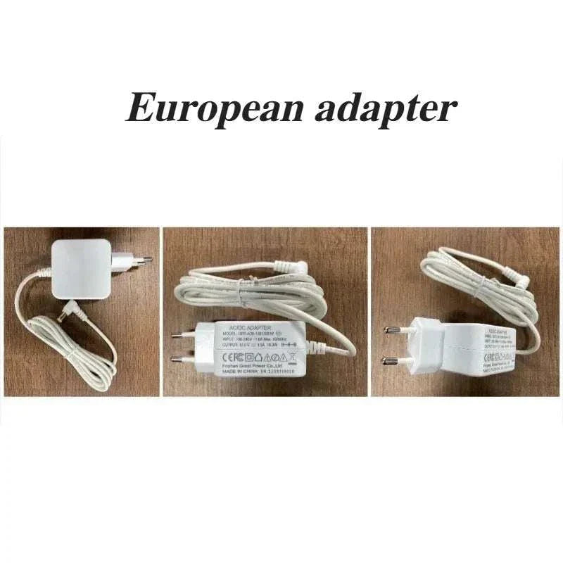Tonepie Smart Cats Litter Box European power adapter replacement part white cable