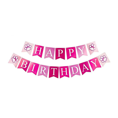 Birthday hat and bandanna set for dogs and cats, perfect pet party accessories.