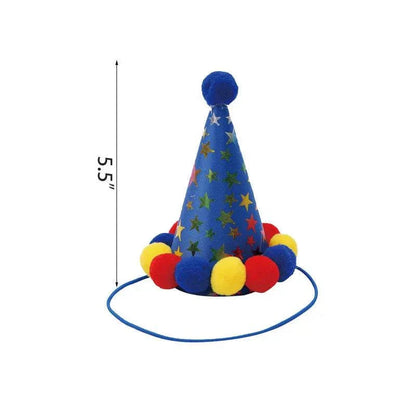 Birthday Hat and Bandanna for Dogs and Cats