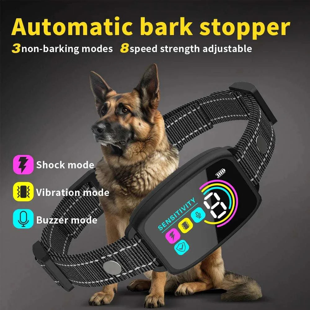 Anti Bark Dog Training Collar - Medium to Large Dogs