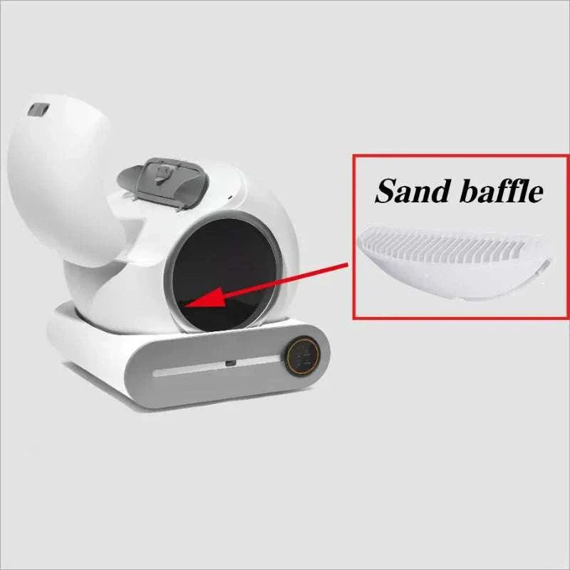 Tonepie Smart Cats Litter Box replacement sand baffle part for automatic cat litter box