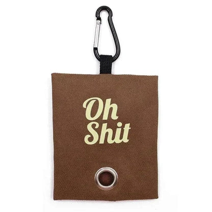 "Oh Sh!t" Poop Bag Dispenser for Dogs and Puppy's