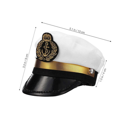 Captain Hat for Dogs and Cats