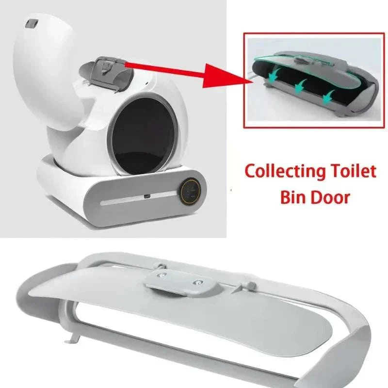 Tonepie Smart Cats Litter Box replacement collecting toilet bin door part