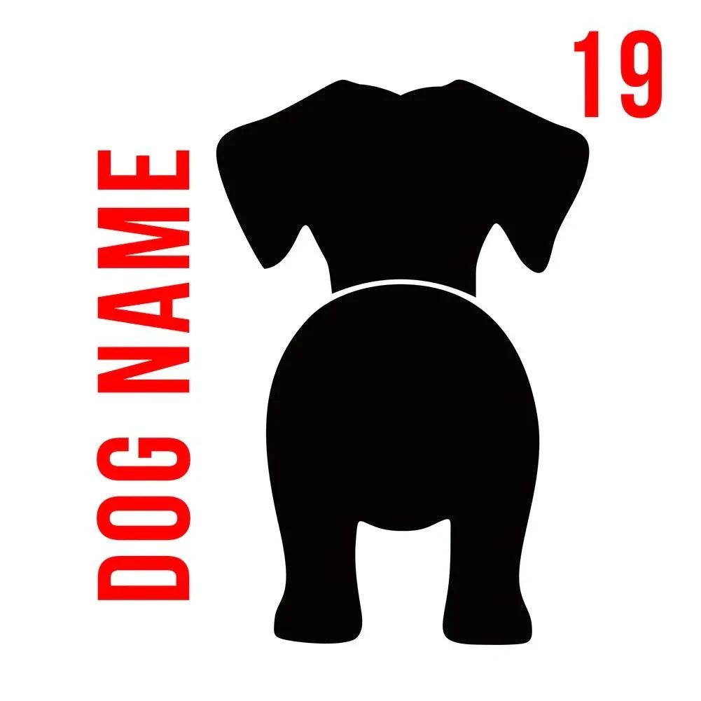 Personalised wooden dog leash wall hook with custom name engraving and metal hook