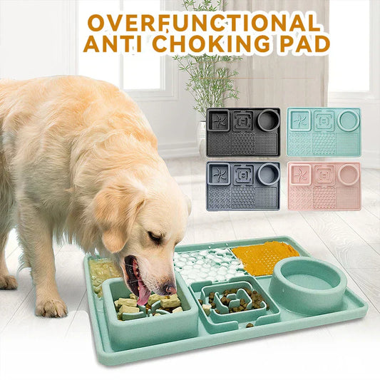 Dog & Cat Bowl Slow Feeders Set Dog Bowl 3-in-1 ...