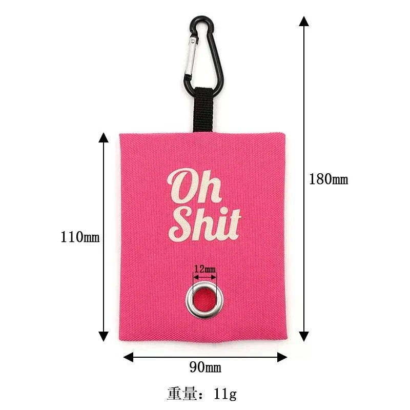 "Oh Sh!t" Poop Bag Dispenser for Dogs and Puppy's