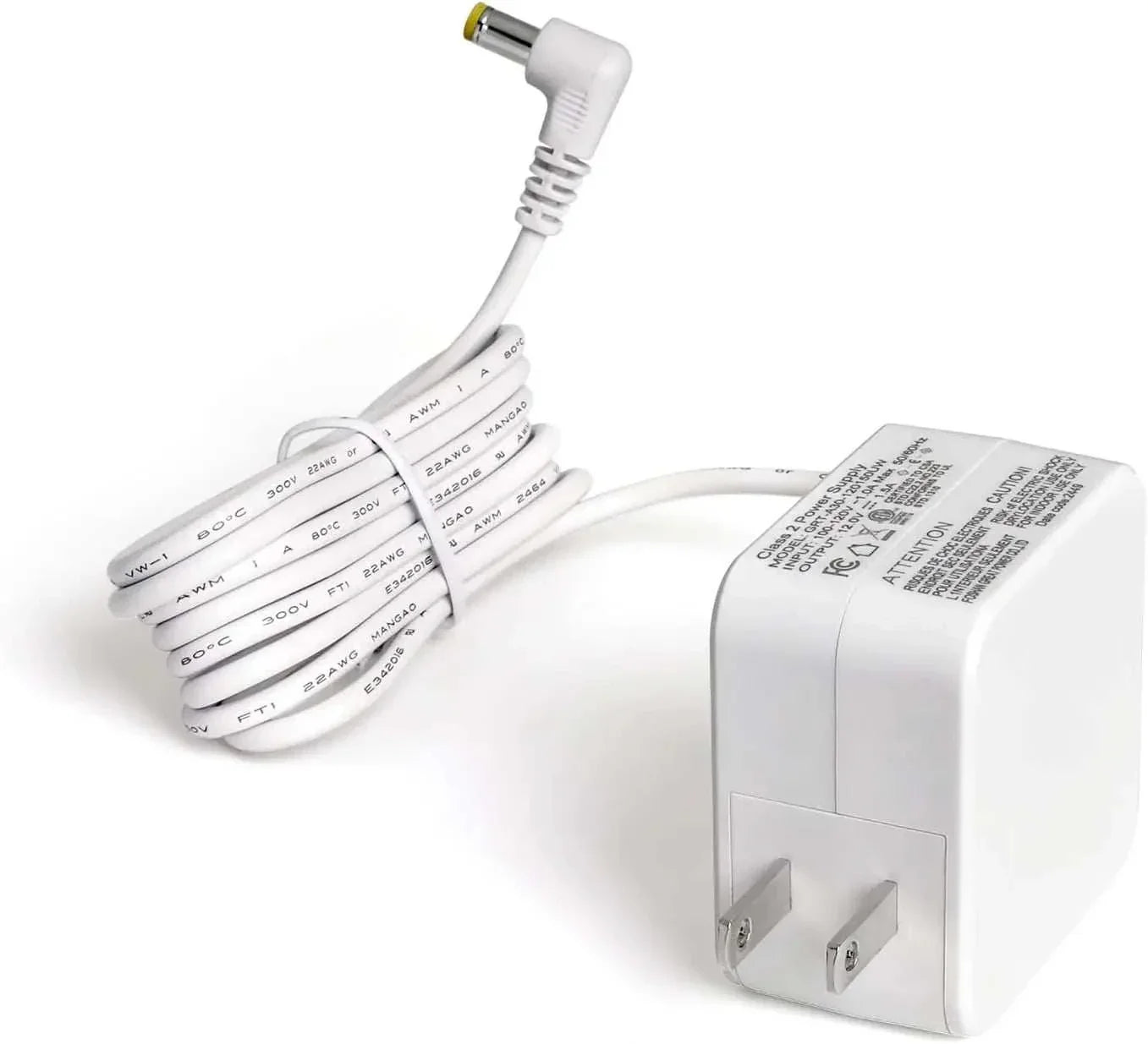 Tonepie Smart Cats Litter Box replacement power adapter for automatic cat litter box