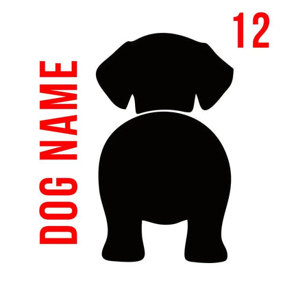 Personalised wooden dog leash wall hook with custom name engraving and metal hook