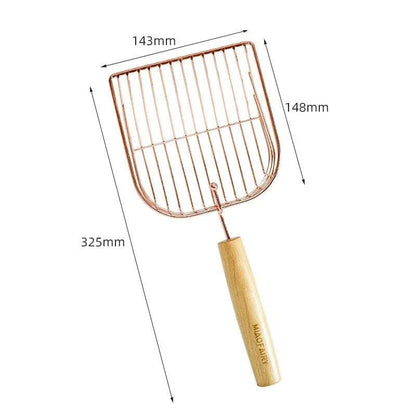 Metal cat litter shovel Tofu Bentonite stainless steel