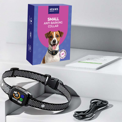 Small Anti-Barking No Shock Dog Collar for Small to Medium Dogs with Sound and Vibration Training