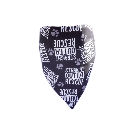 Dog Bandana - Straight Outta Rescue