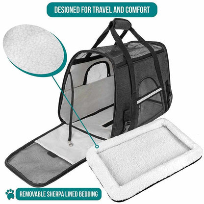 Airline Approved Pet Carrier for Cats and small dogs