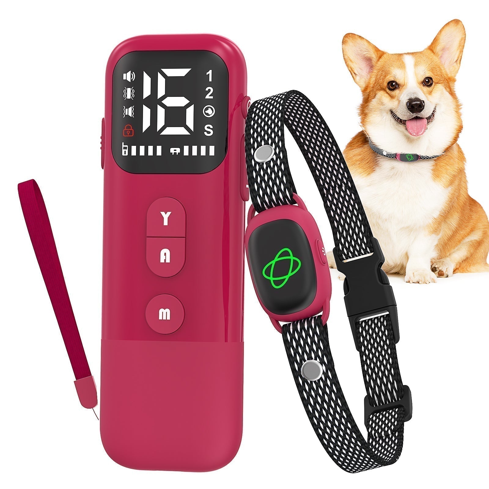 Remote Training Collar no harm waterproof anti bark with vibration and beep modes